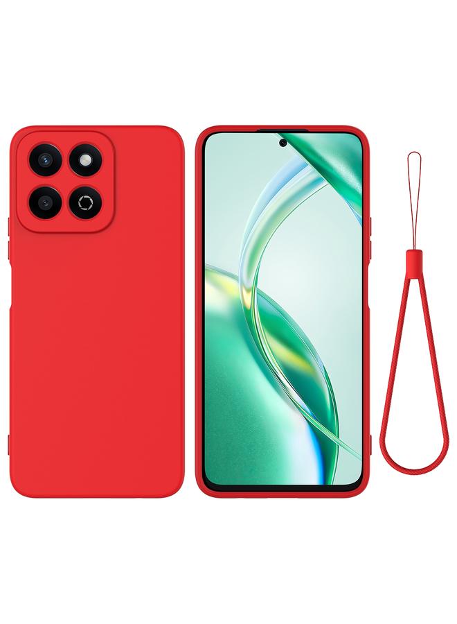 S-TOP Case For Honor X7c / Play 200 Plus Pure Color Liquid Silicone Shockproof Phone Case - Image 1