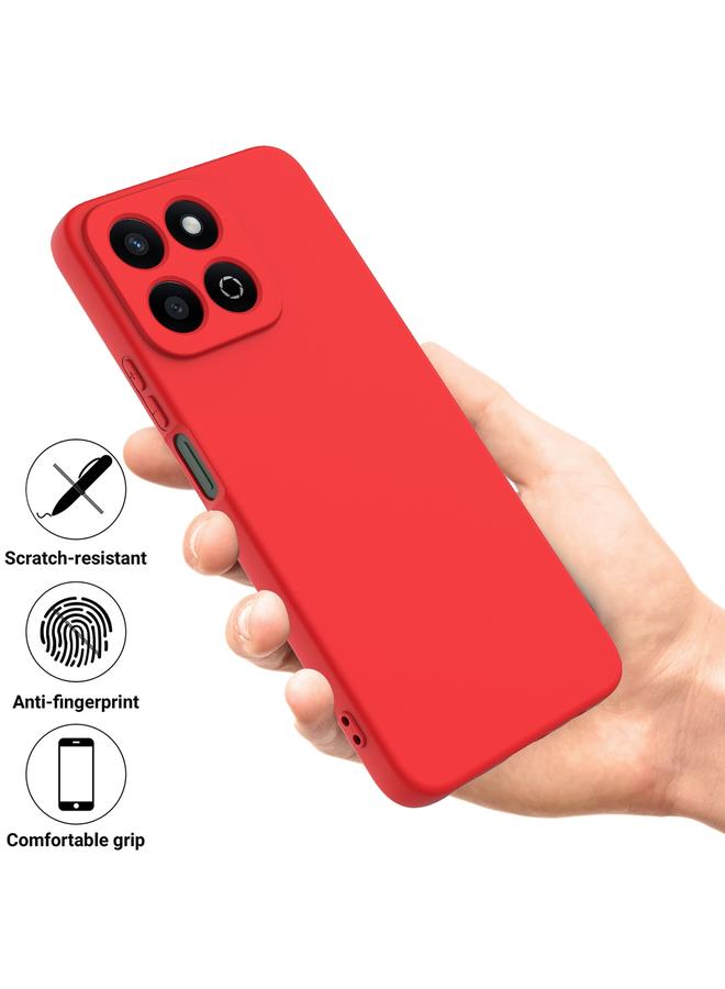 S-TOP Case For Honor X7c / Play 200 Plus Pure Color Liquid Silicone Shockproof Phone Case - Image 2