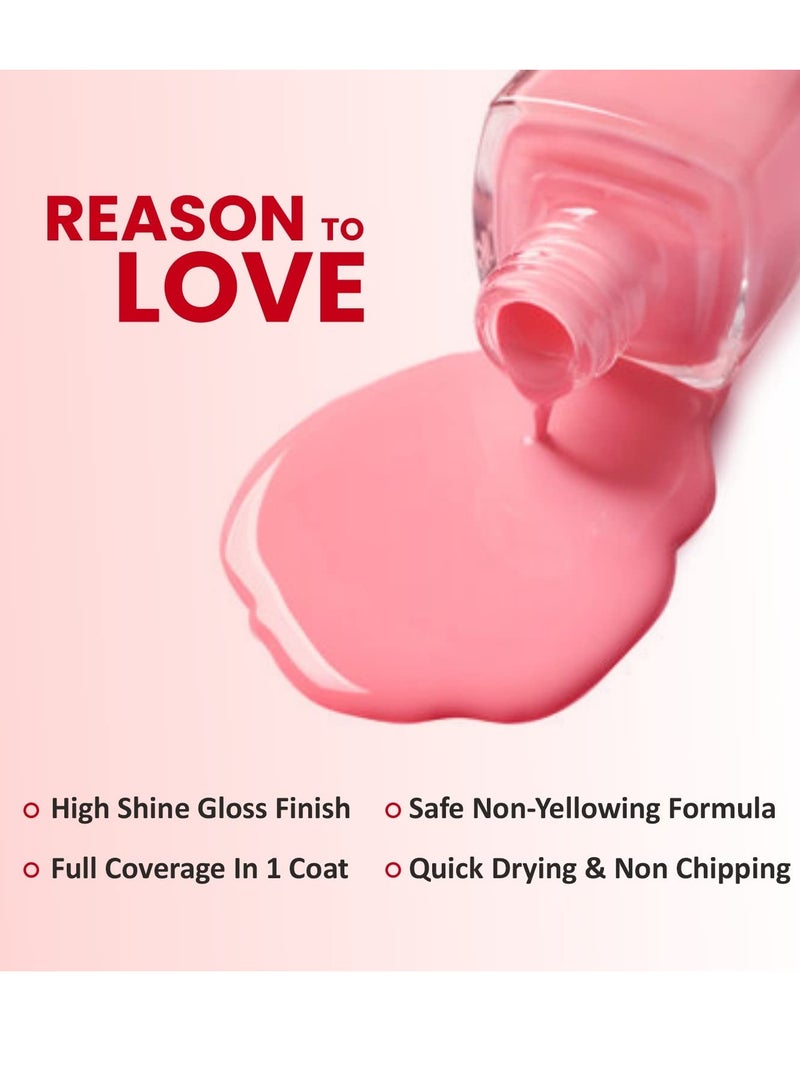 Verymiss Premium Non UV Gel Nail Polish 6 ml 215 Red Rose - Image 4