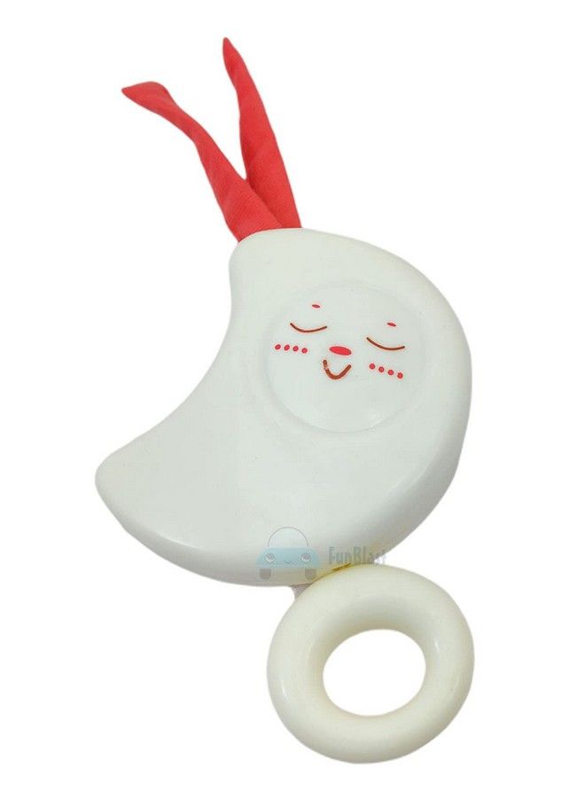 FunBlast Moon Shaped Hanging Cot Rattle For Infants Melodious Sound Rattle Toys For New Born Babies And Toddlers - Image 1