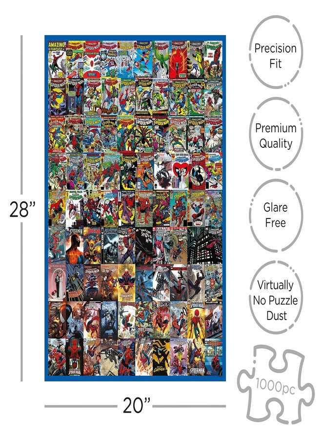 Aquarius Marvel Spider-Man Puzzle (1000 Piece Jigsaw Puzzle) - Glare Free - Precision Fit - Virtually No Puzzle Dust - Officially Licensed Merchandise & Collectibles - 20 x 28 Inches (65380) - Image 2