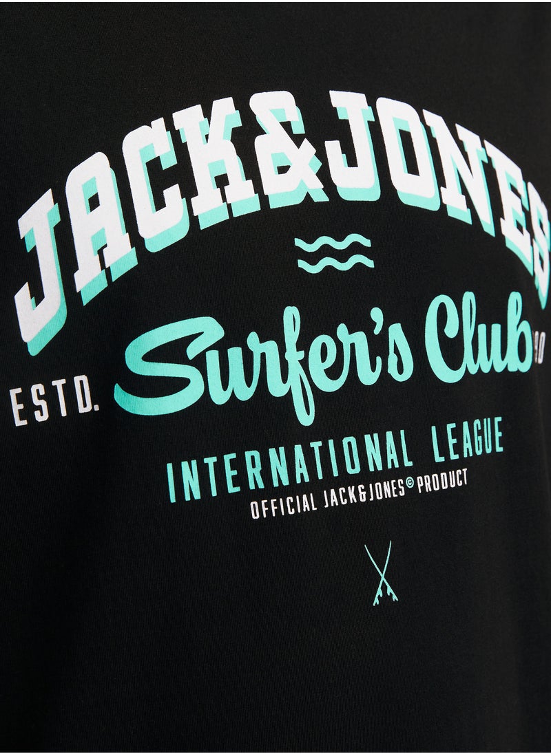JACK & JONES JJELOGO TEE SS O-NECK 2 COL SS25 SN  - Image 3
