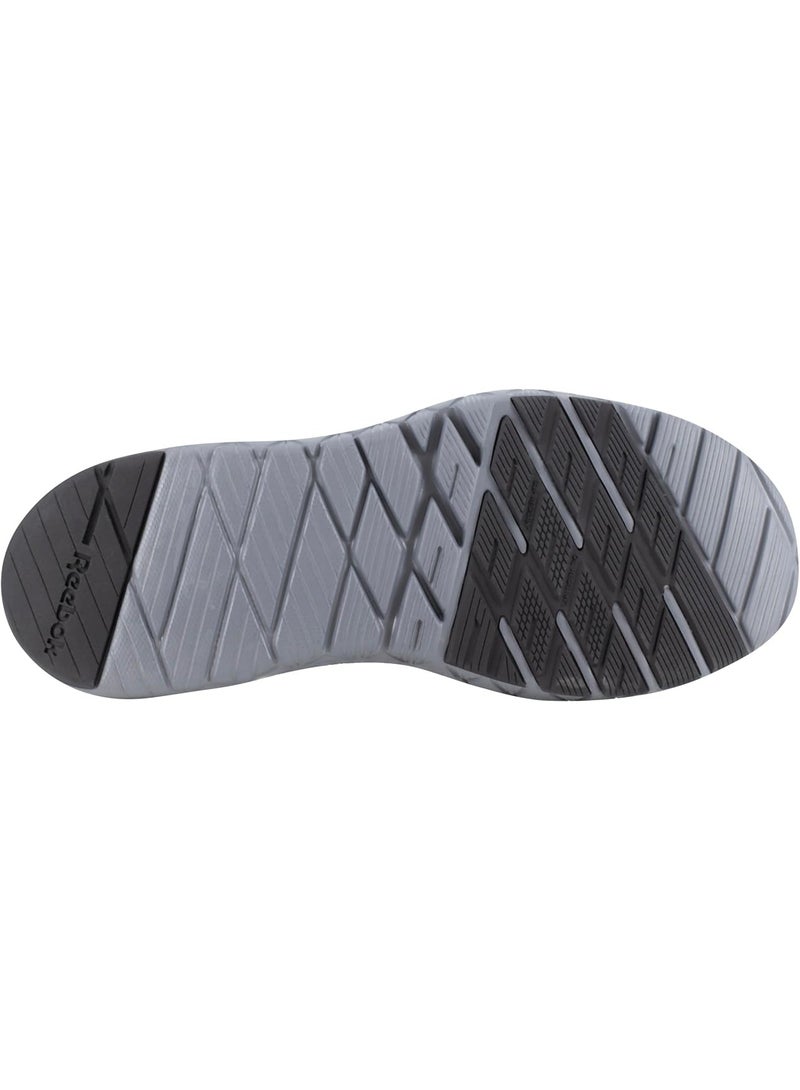 Reebok Work حذاء سلامة للرجال بمقدمة مركبة وحماية من المخاطر الكهربائية غير معدني أسود ورمادي RB5440 - Image 5