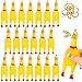 POPLAY 20PCS Squeaky Rubber Chickens Screaming Chickens Bulk Prank Novelty Toys Pet Toys for Party Favors Family Game Dog Toys Noise Maker - Image 3