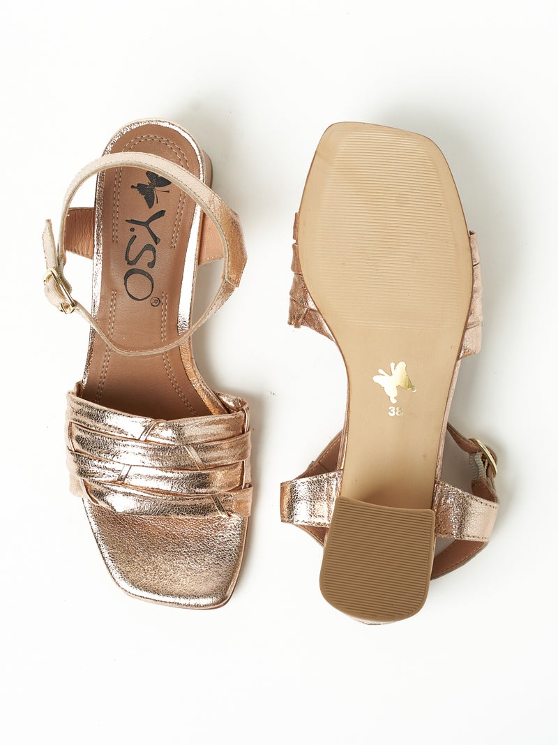Y.so Women's Mid Heel Sandals – Comfortable & Stylish Heels for Ladies and Girls - Image 5