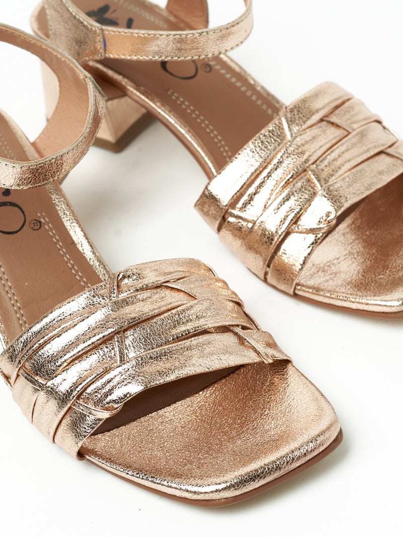 Y.so Women's Mid Heel Sandals – Comfortable & Stylish Heels for Ladies and Girls - Image 4