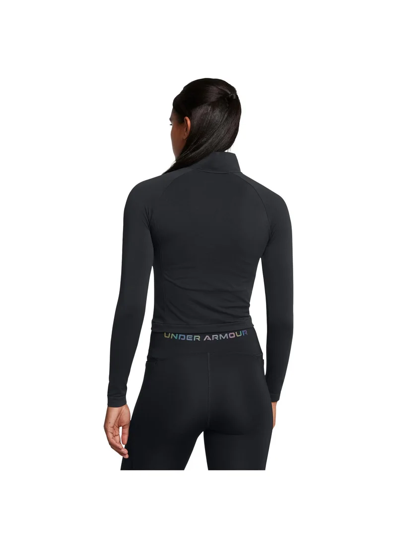 UNDER ARMOUR Vanish Seamless 1/4 Zip Crop Top