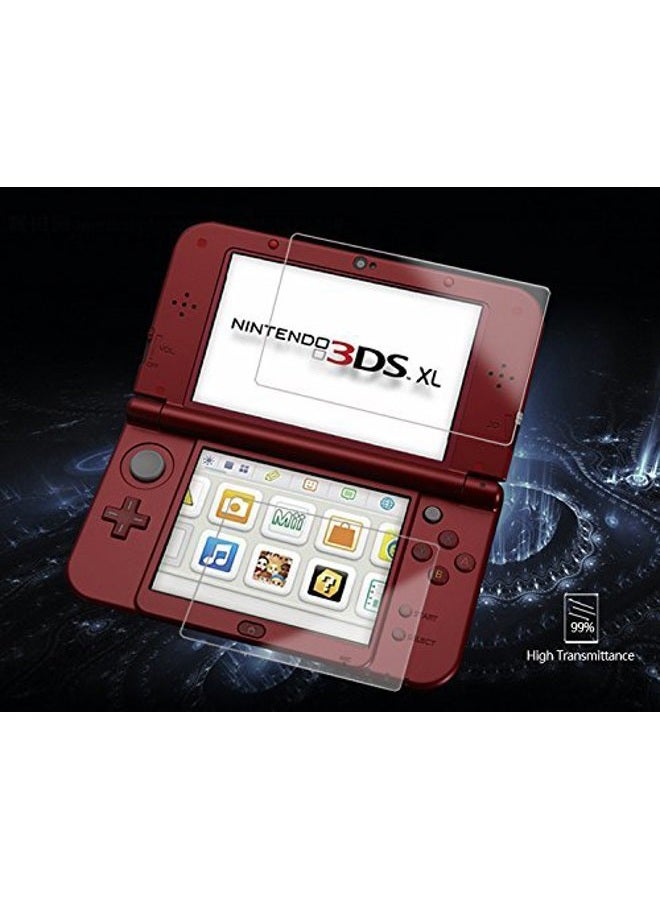 AKWOX (4-Pack) Screen Protector for Nintendo 3DS XL, HD Clear Crystal PET Screen Protective Filter for Nintendo 3DS XL with Anti-Bubble and Anti-Fingerprint - Image 2