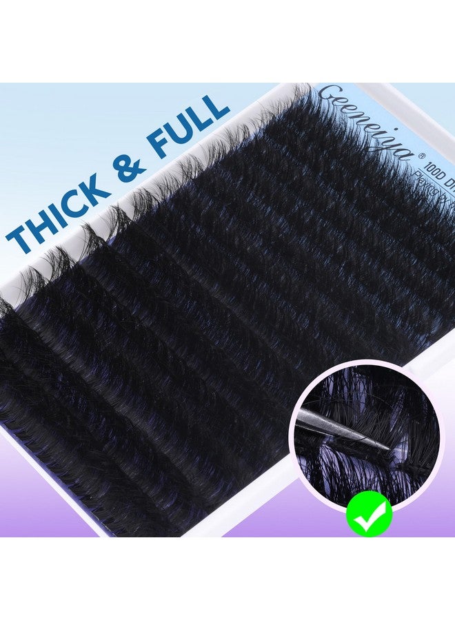 Geeneiya 14-24Mm Fluffy Lash Extension Kit Long Cluster Lashes Volume D Curl Eyelash Extension Kit Wispy Individual Lashes With Waterproof Lash Bond And Seal Glue, Lash Tweezers For Beginners (100D, 280Pcs) - Image 3