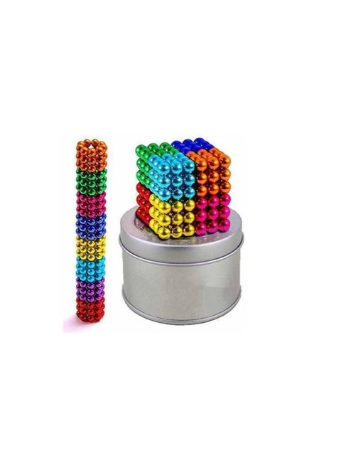 216 Colored Magnetic Balls for Kids and Adults, Building Block Toy Set, DIY and Construction Toys for Children and Adults