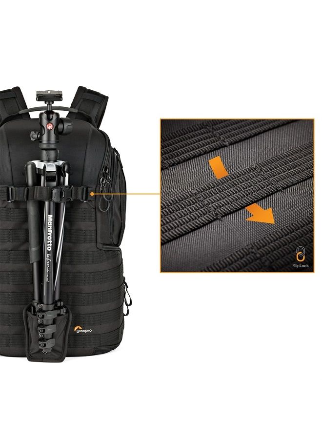 Lowepro ProTactic 350 AW II Modular Backpack with All Weather Cover, Camera Bag for Professional Use, Insert for Laptop Up to 13 Inch, Backpack for Professional Cameras and Drones, LP37176-GRL, Black - Image 4