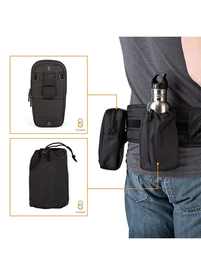 Lowepro ProTactic 350 AW II Modular Backpack with All Weather Cover, Camera Bag for Professional Use, Insert for Laptop Up to 13 Inch, Backpack for Professional Cameras and Drones, LP37176-GRL, Black - Image 5