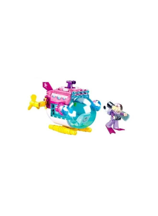 Sluban Sluban - Girls Dream Submarine 117 Pieces - M38-B0921D  - Image 2