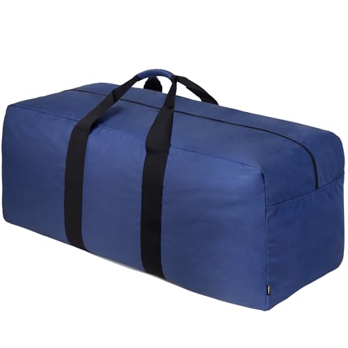 Vorspack Extra Large Duffle Bag for Travel - 200L Duffel Bag for Men Gear Bag for Storage Foldable Weekender Bag for Overnight Camping - Blue - Image 1