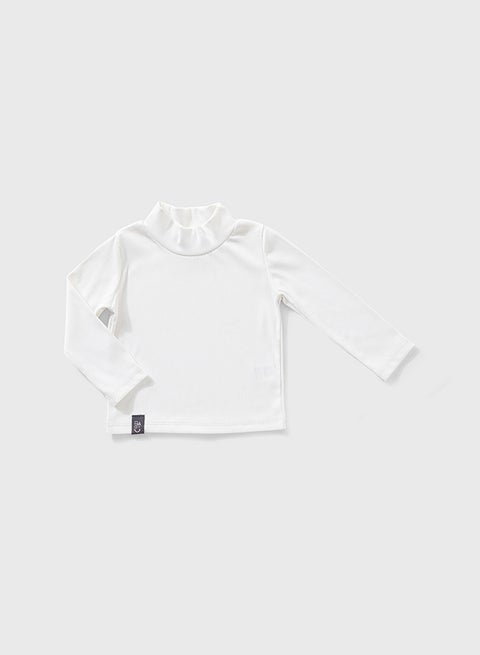 بلوفر تريكو بناتي أطفال صغار برقبة عالية