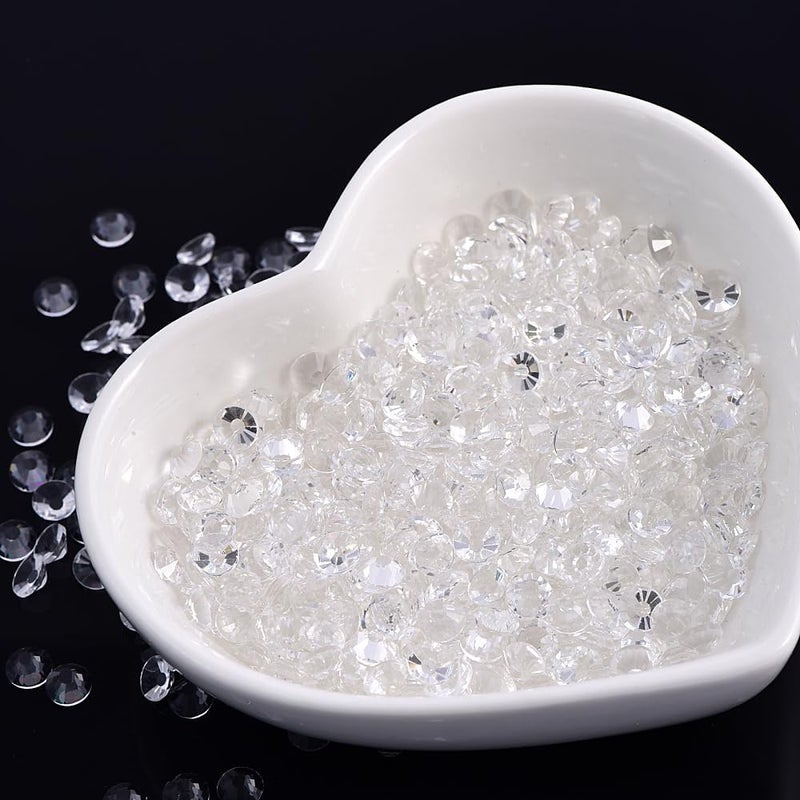 BLINGINBOX 1440Pieces SS6/1.9-2mm Flat Back Crystal Rhinestones Round Gems for Nail Art,Clear - Image 4