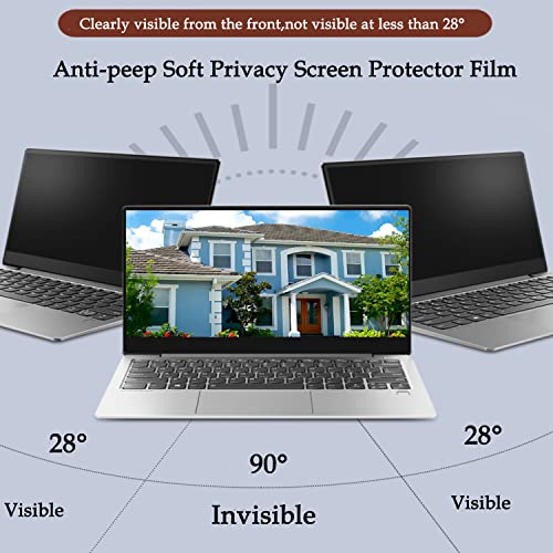 FYDIKHN Privacy Screen Protector Designed for Lenovo ThinkPad X1 Carbon Gen 10 touch 14" Laptop Anti Spy Film Matte Anti Spy Film TPU Guard Protectors Sticker - Image 2