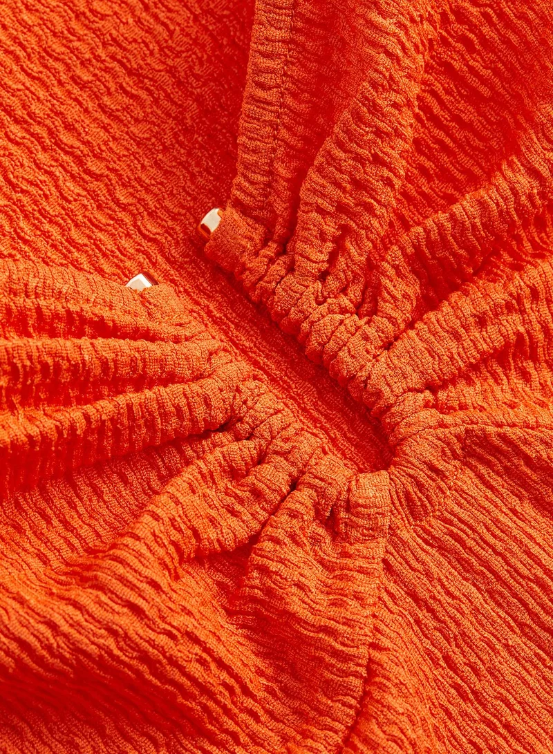 H&M Textured Mini Dress