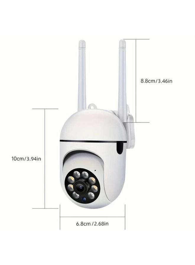 JOOAN T76 1080P Wireless WiFi Security Camera 355 Degree PTZ Two Way Talk Color Night Vision Motion Detection Indoor Outdoor Smart Doorbell Alexa Google Assistant USB Powered - Image 2