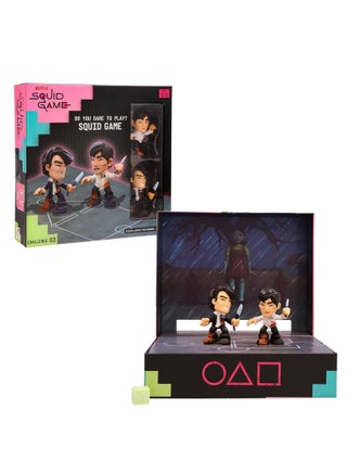 IMC Toys Squid Game Challenge Game - Netflix Series - Challenges to Play and Display - Includes Mini Set and Figures, Game for Adults Ages 17+ - pzsku/Z8B43FCEE3913E776509CZ/45/1743765647/686acd1c-c557-413a-8436-08a21cbfe74b