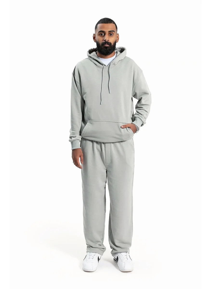 Wecre8 Men's Gray Hoodie and Pants Set By WECRE8