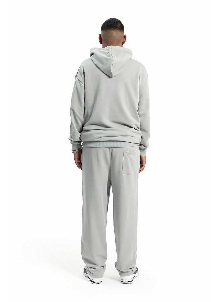 Wecre8 Men's Gray Hoodie and Pants Set By WECRE8
