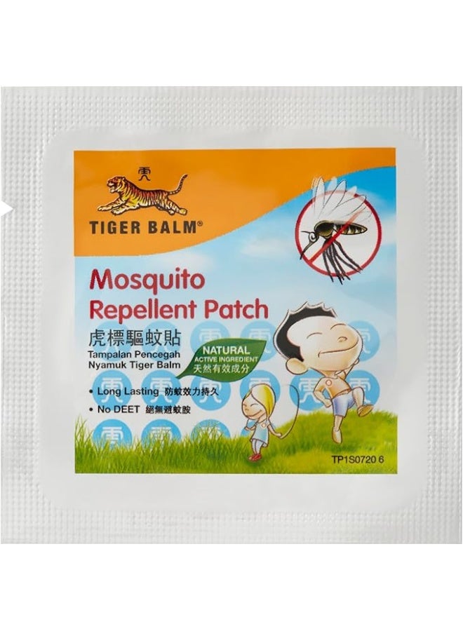 TIGER Balm Mosquito Repellent Patch | Long Lasting, Natural Mosquito Repellent Formulation | Chemical DEET Free | 10 Individually-Sealed Patches In a Box - Image 2