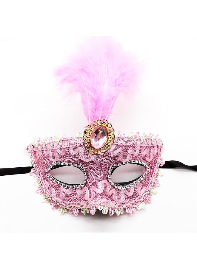 ZCM-HAPPY Set of 4 Fancy Masquerade Masks - Image 5