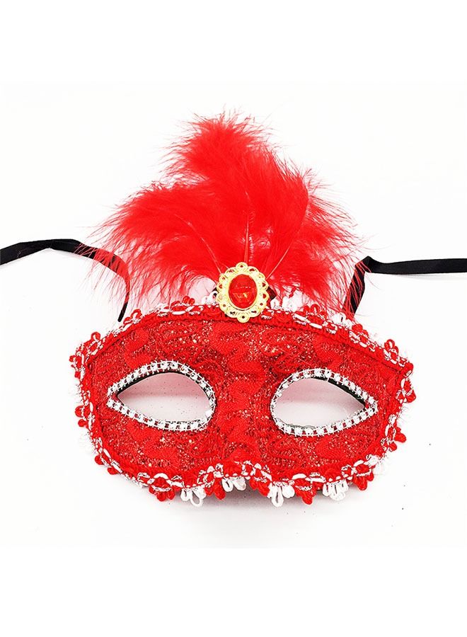 ZCM-HAPPY Set of 4 Fancy Masquerade Masks - Image 3