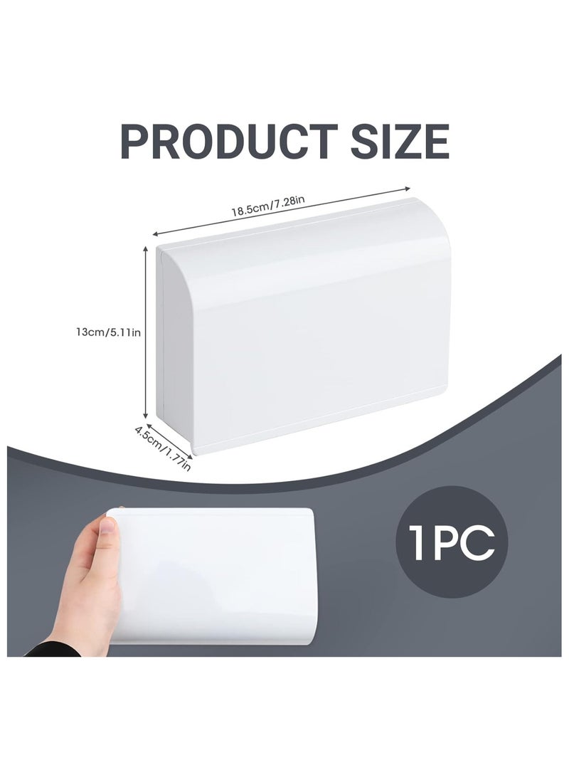 Gonice Socket Cover Box, Childproof Electrical Outlet Protector, Waterproof Plug & Light Switch Guard, Baby Proofing Safety for Home Security, 86-Type Double-Position Socket Cover (White)  - Image 2
