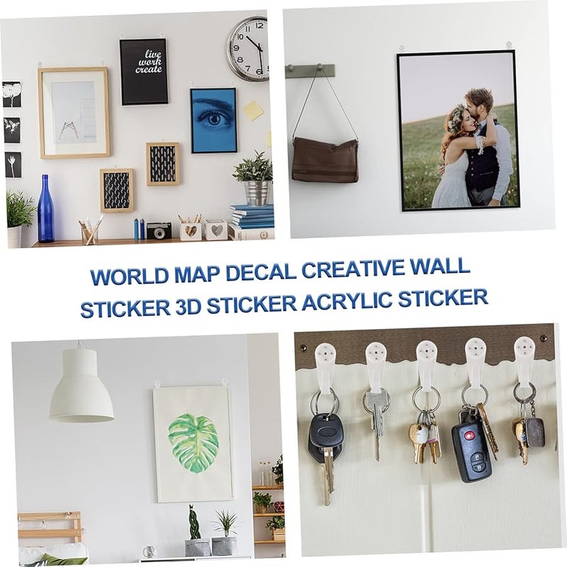 Tehaux 42 قطعة من خطاطيف تعليق الصور بدون ضرر للجدران للإطارات الأعمال الفنية المرايا - Image 4