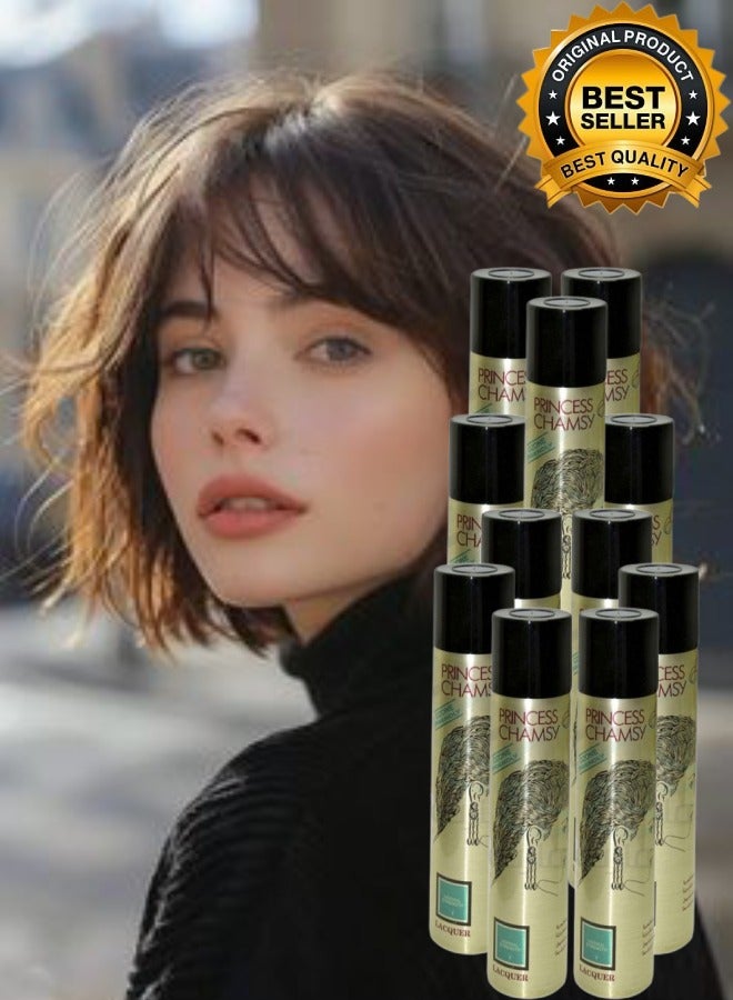 برينسس شامسي 12 قطع بخاخ للشعر نورمال 90مل - Image 1
