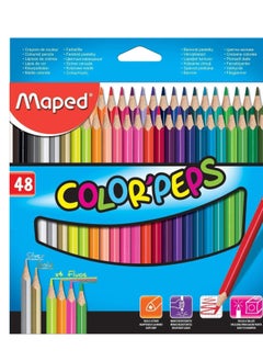 Maped Color Peps Color Pencil Set - Pack of 48 (Multicolor) - pzsku/Z8B447E5A37D3B0EF5AB9Z/45/_/1732813036/cf2247c3-6ea7-48e5-8cc6-e244dcd1d82f