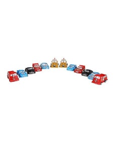 Cars 12 In 1 Cars' Movie Cars - Lightning McQueen Cartoon Movie Series, Mini-Action Figure, 12 Pieces Vehicle Toy Car  - Image 2