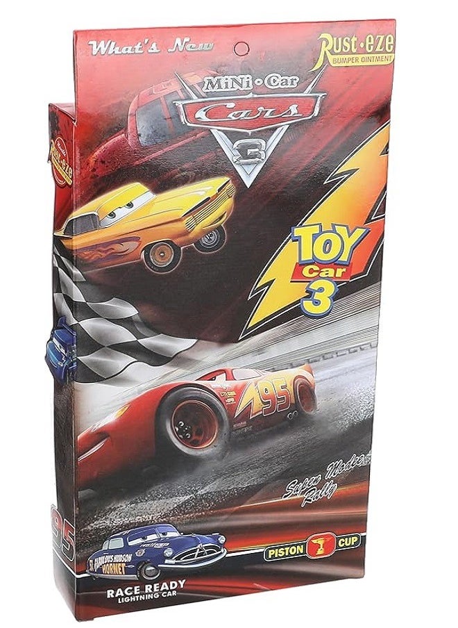 Cars 12 In 1 Cars' Movie Cars - Lightning McQueen Cartoon Movie Series, Mini-Action Figure, 12 Pieces Vehicle Toy Car  - Image 5