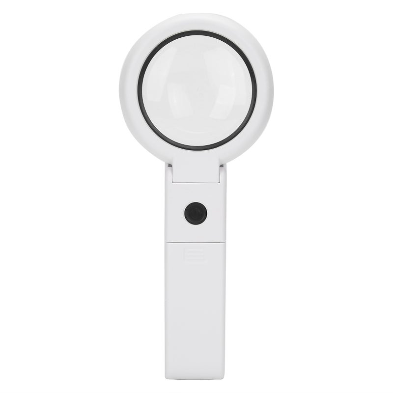 5x 11x Magnifying Glass USB 8 LED Lights Illuminated Portable Magnifying Glass for Elderly - Image 2