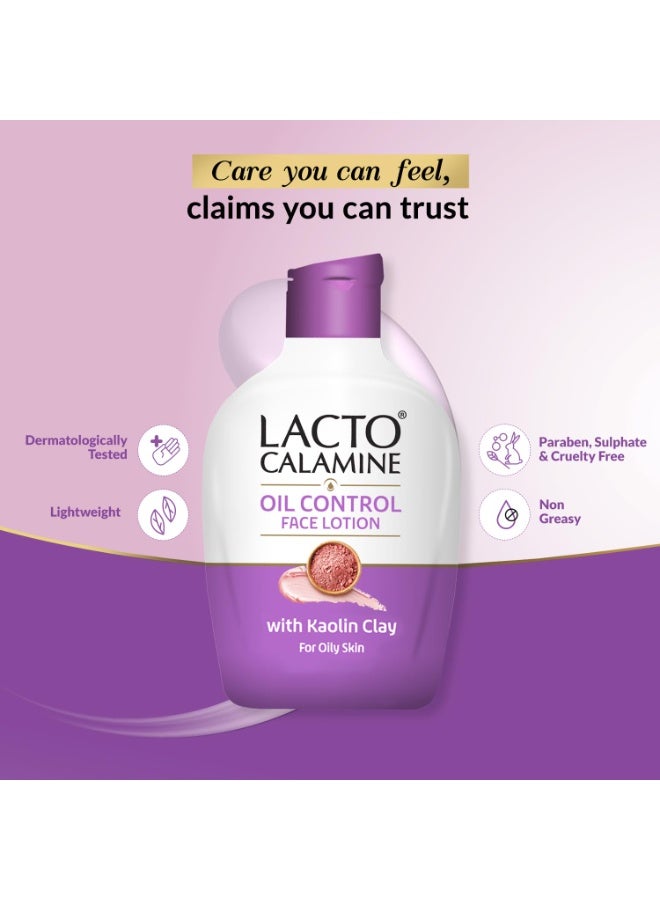Lacto Calamine Face Lotion | 60 ml | Daily Moisturizer For Face - Oily Skin | Kaolin Clay, Glycerine & Zinc Oxide | Abosrbs Excess Oil | Fights Pimples, Darkspots & Blackheads | Body Lotion - Image 5