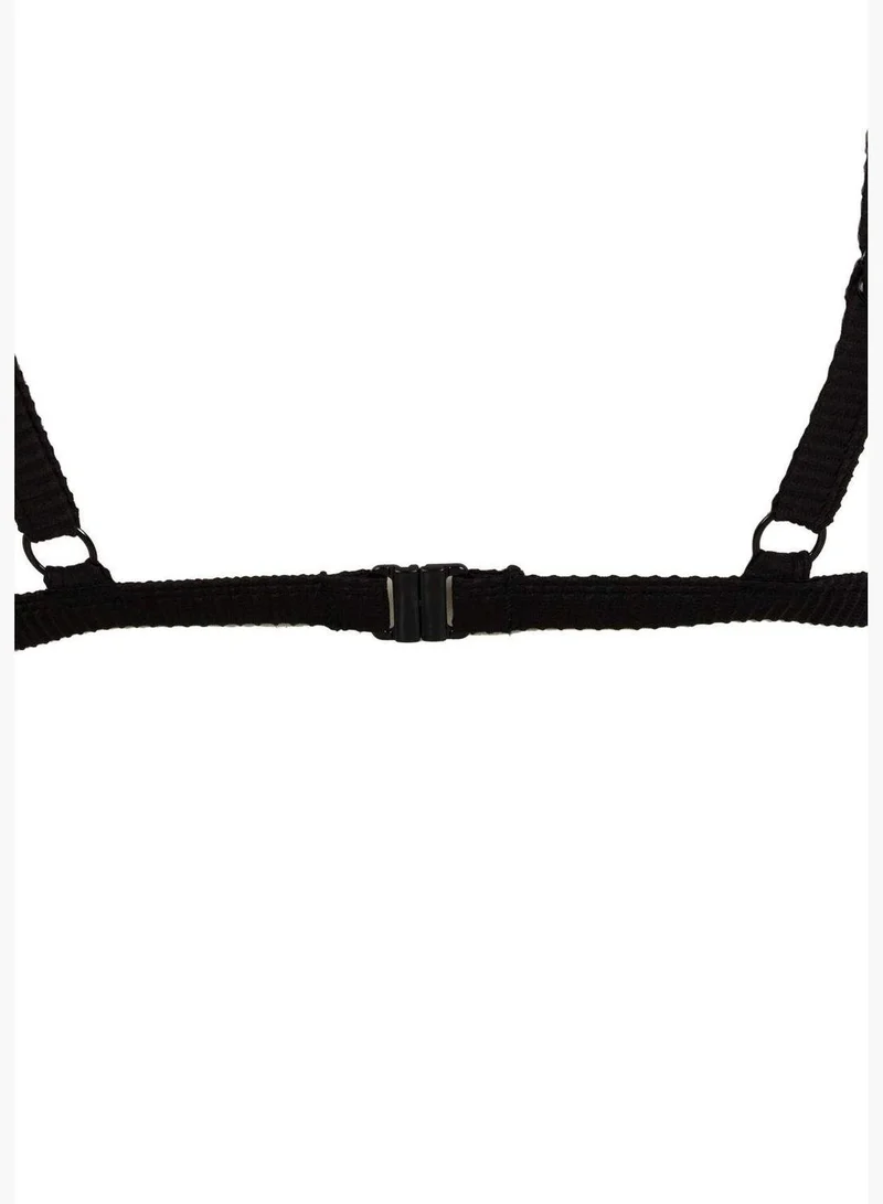ديفاكتو Deep V Neck Triangle Bikini Top