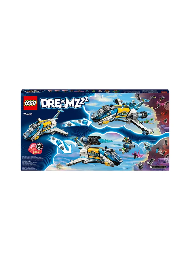 LEGO Dreamzzz Mr. Oz’S Spacebus 71460 Building Toy Set; Kids With Big Imaginations Can Build Mr. Oz’S Space Shuttle School Bus In 2 Ways; Space Gift For Ages 9+ (878 Pieces)