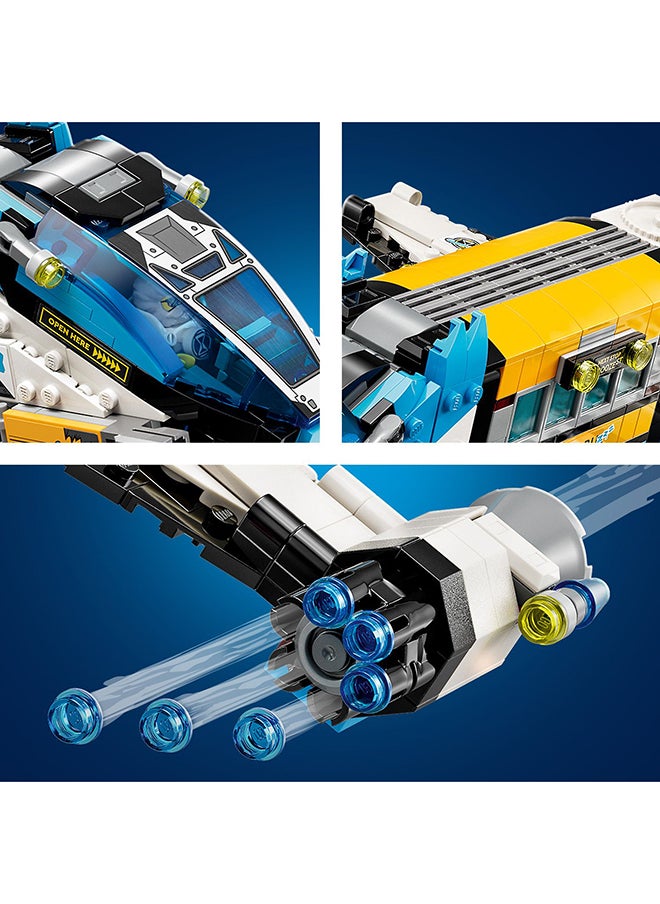 LEGO مجموعة لعبة بناء حافلة الفضاء من السيد أوز 71460؛ يمكن للأطفال ذوي المخيلات الكبيرة بناء حافلة مدرسة مكوك الفضاء للسيد أوز بطريقة 2؛ هدية فضائية للأعمار 9+ (878 قطعة)  - Image 5