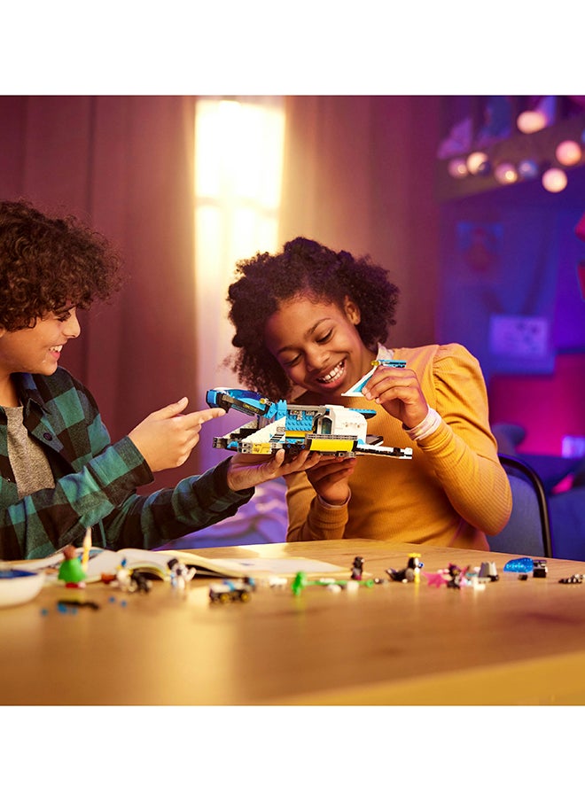 LEGO مجموعة لعبة بناء حافلة الفضاء من السيد أوز 71460؛ يمكن للأطفال ذوي المخيلات الكبيرة بناء حافلة مدرسة مكوك الفضاء للسيد أوز بطريقة 2؛ هدية فضائية للأعمار 9+ (878 قطعة)  - Image 3