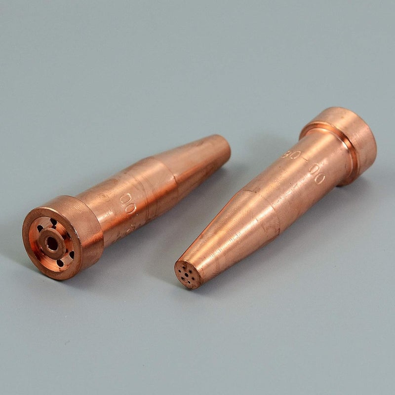 RIVERWELD Acetylene Cutting Tips 6290 Size 00 & 6290-00 for Oxygen Oxy Oxyfuel Cutter Torch Made of Copper Pack of 2 - Image 3