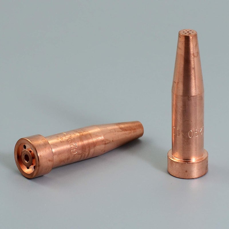 RIVERWELD Acetylene Cutting Tips 6290 Size 00 & 6290-00 for Oxygen Oxy Oxyfuel Cutter Torch Made of Copper Pack of 2 - Image 2