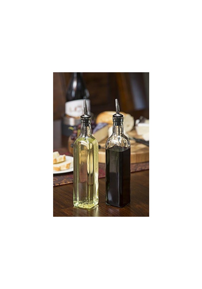 Tablecraft Stainless Steel Vented Pourers - Set of 2 - Image 2