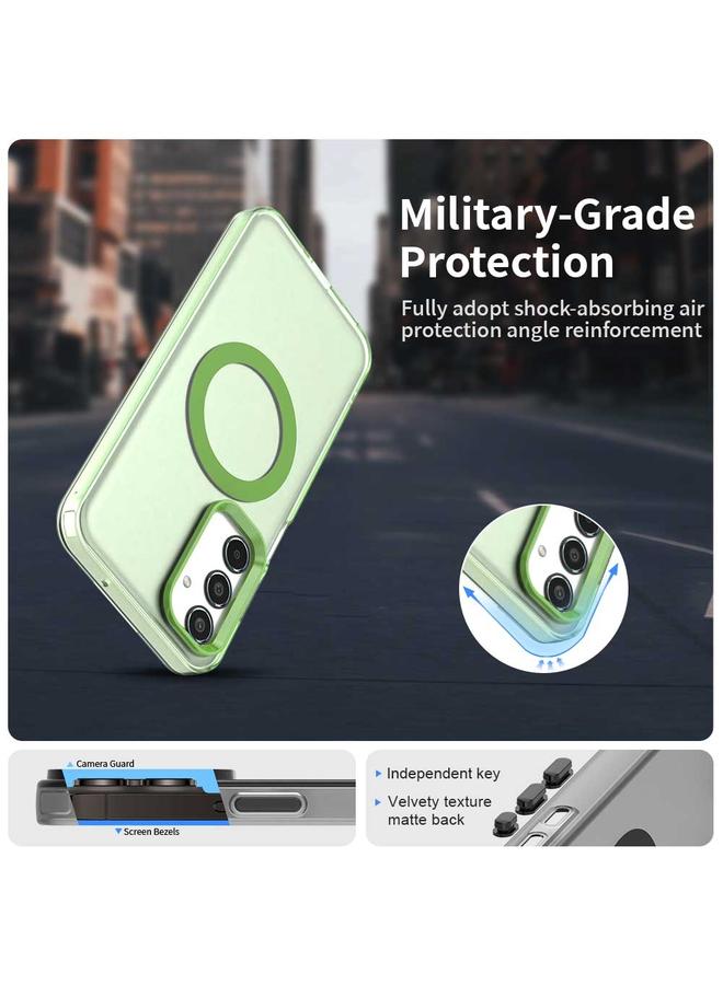 اس-توب جراب لهاتف Samsung Galaxy M35 5G Candy Magsafe PC Hybrid TPU - Image 2