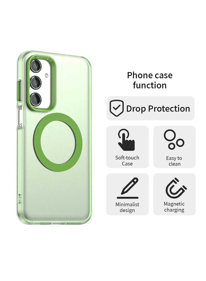 اس-توب جراب لهاتف Samsung Galaxy M35 5G Candy Magsafe PC Hybrid TPU - Image 4