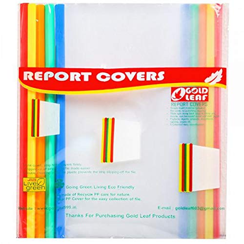 GOLD LEAF Neo Stick File - Thick Sheet & Broad Stick A4 (Set Of 20), Multicolor - Image 3