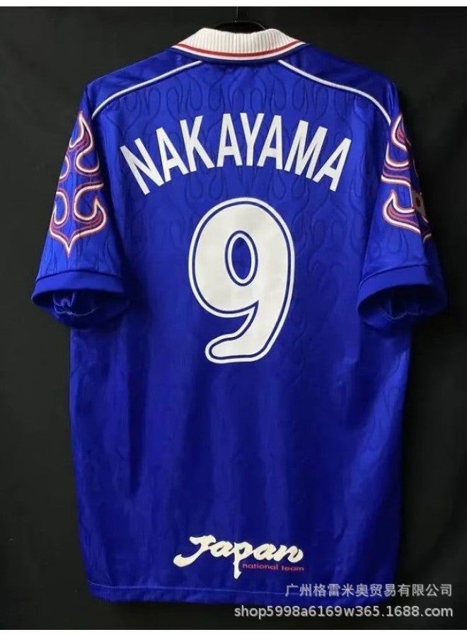 1998 Japan Home#9 Nakayama Football Jersey - Image 1
