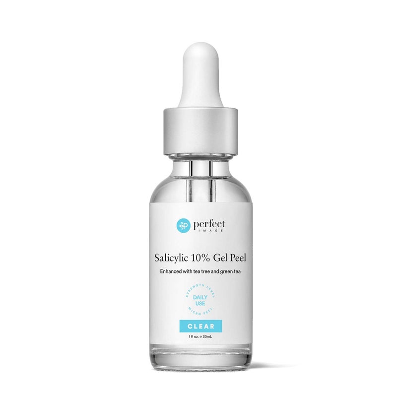 PERFECT IMAGE Salicylic 10% Gel Peel, Breakout and Pore Minimizer and Cleanser, 15-30 Full Facial Chemical Peels, 1 fl oz. e, 30 mL - Perfect Image - Image 1