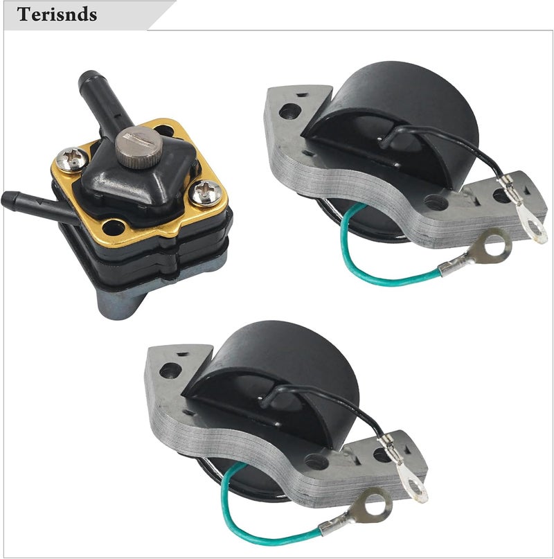 Terisnds 0584477 Ignition Coil for OMC Johnson Evinrude Outboard Motors - 2 Pieces - Image 4